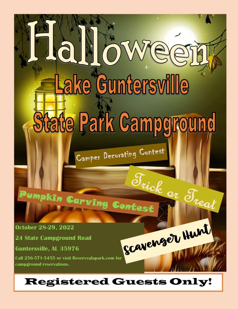 Halloween Activities at Lake Guntersville State Park Lake