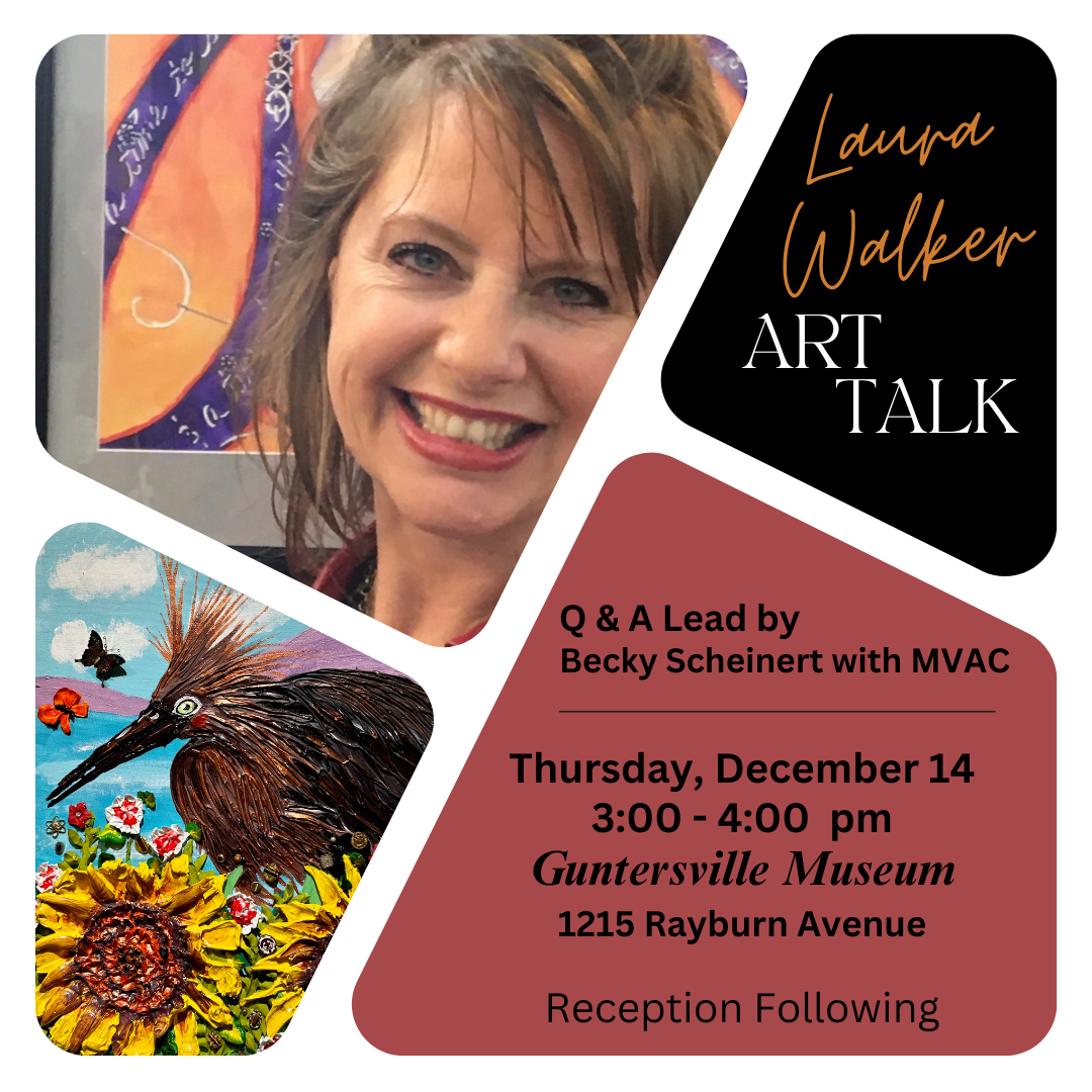 Lauren Walker Art Talk at Guntersville Museum - Lake Guntersville Chamber